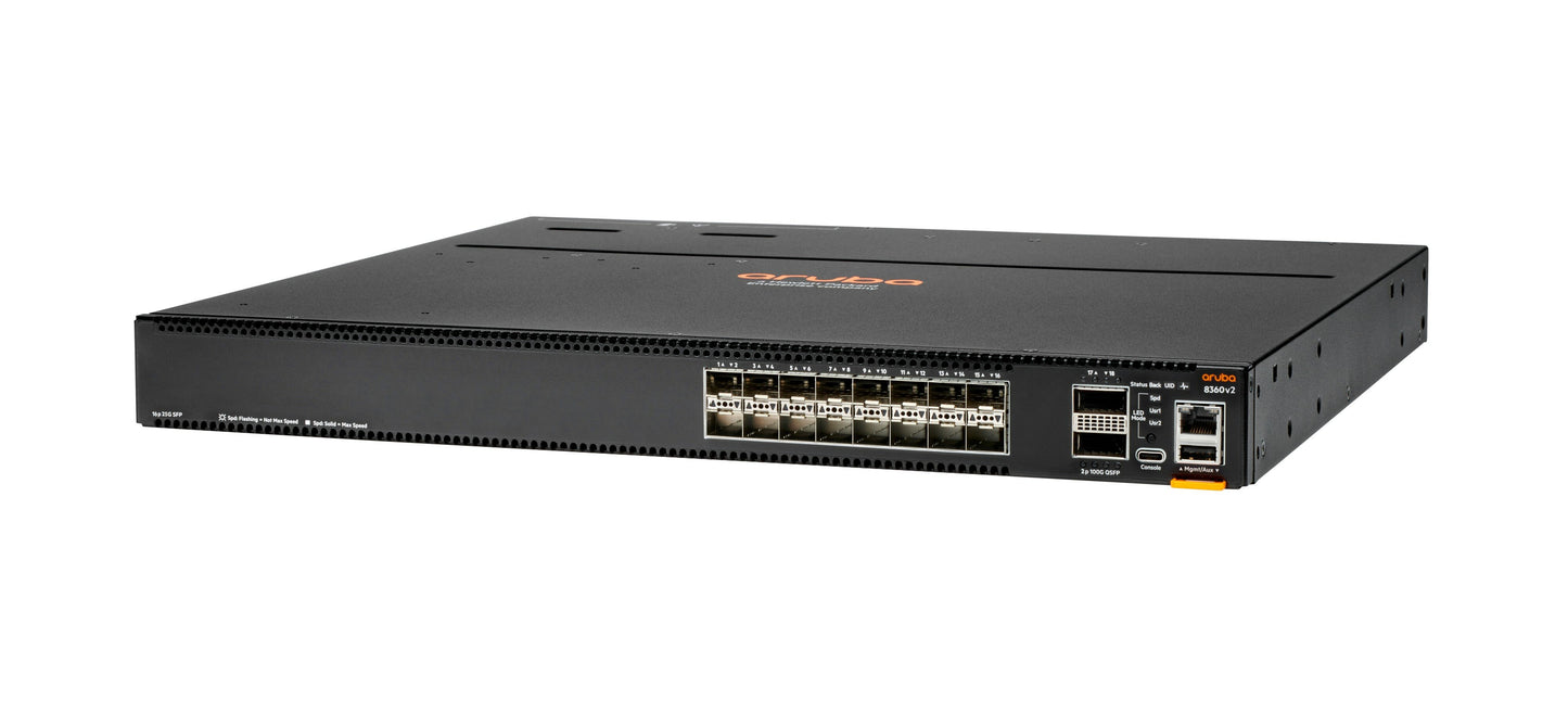 HP Aruba CX 8360 v2 Switch R9G11A#ABA, Layer 3, 110W, MACsec, 16GB RAM