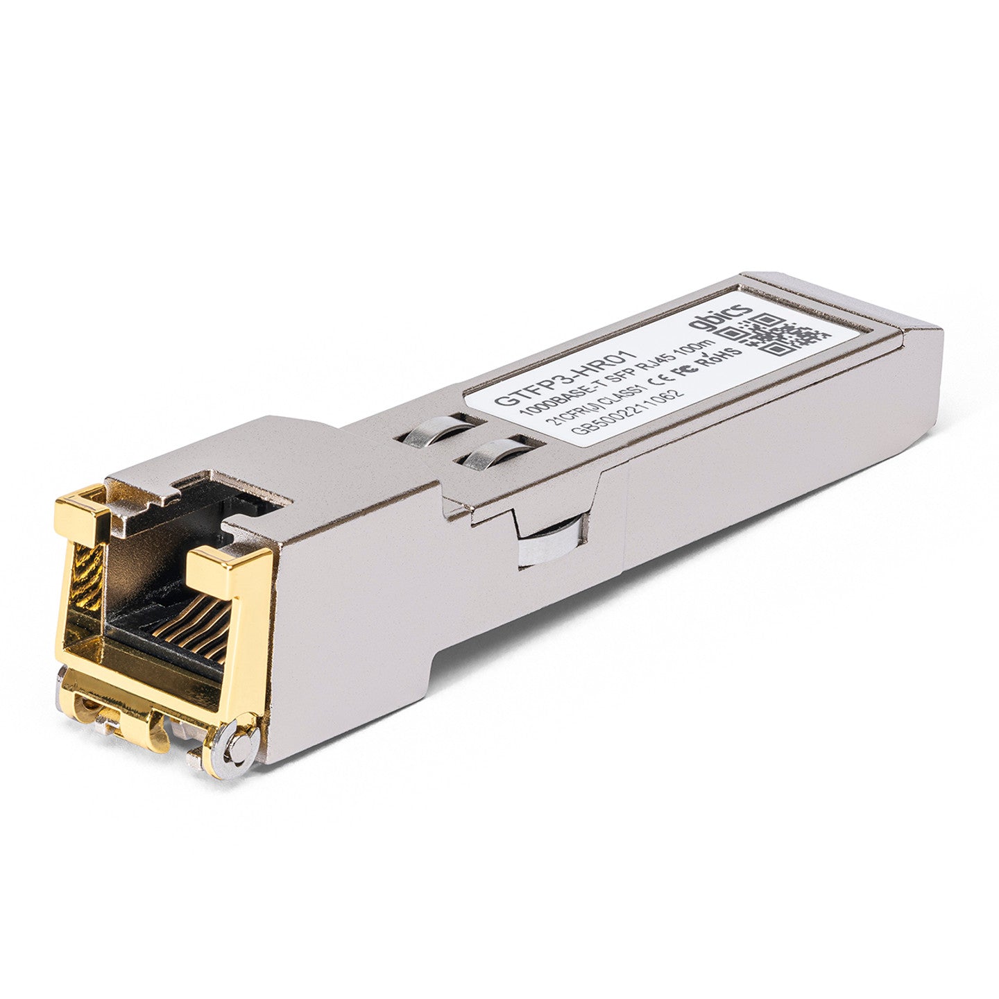 Émetteur-récepteur CISCO 1 Gbit/s enfichable en cuivre 1000BASE-T