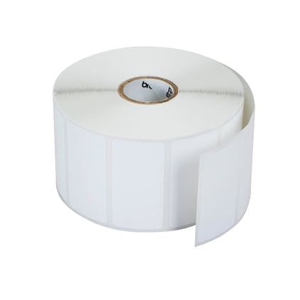 Étiquettes découpées pour impression thermique directe Brother RD003U1P, 2,25 x 1 po, 458/rouleau