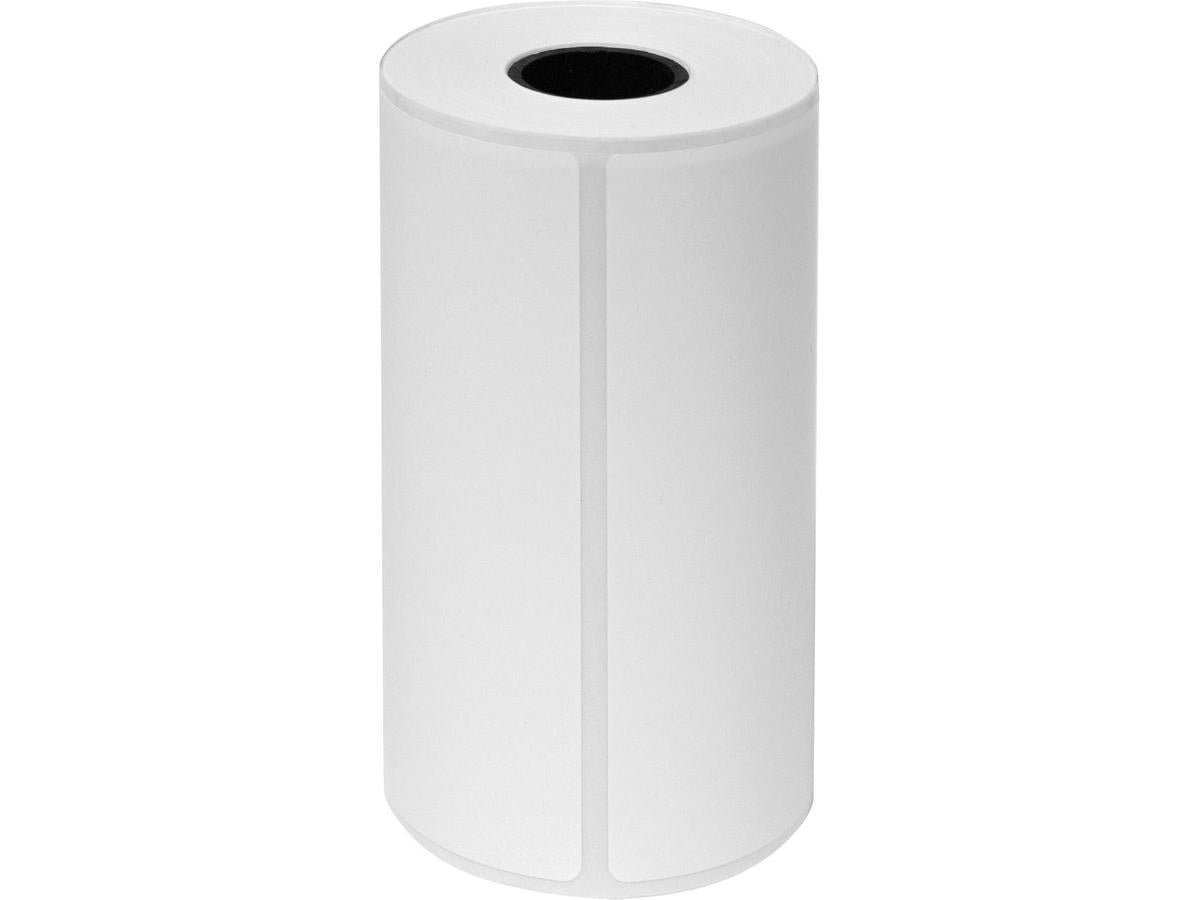 These Brother RDS03U1 Direct Thermal Premium Paper Labels measure 4 inches by 1.97 inches, designed for high-quality barcode and shipping label printing. Each case includes 12 rolls with 814 labels per roll, providing large-volume labeling capacity for commercial environments. Engineered for compatibility with Brother TD and TJ series printers, these labels offer archive durability up to 20 years.