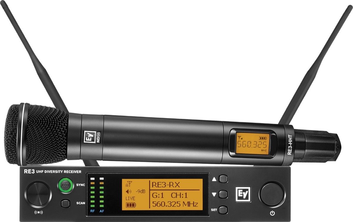 BOSCH RE3-HHT96-6M Handheld Wireless Microphone (653–663 MHz)