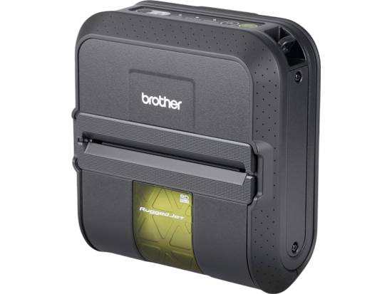 BROTHER RuggedJet RJ4040 Portable Direct Thermal Printer, USB/Serial/Wi-Fi