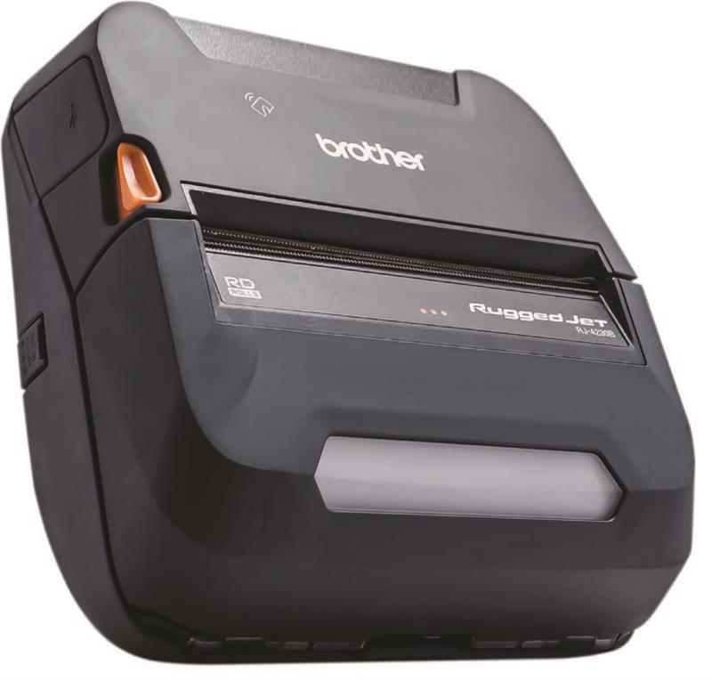 Imprimante thermique directe mobile Brother RuggedJet RJ4230BL 4 pouces