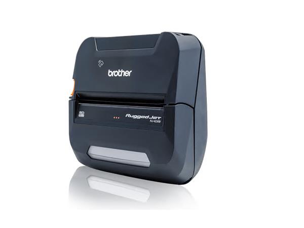 The Brother RuggedJet RJ4230BL is a robust 4-inch mobile direct thermal printer designed for on-the-go professionals. Featuring wireless connectivity via Bluetooth, MFi compatibility, USB, and NFC pairing, it supports printing receipts, labels, and tags with consistent 203 dpi resolution. The unit includes a two-year Premier Warranty, Li-ion battery, documentation, and roll holder—offering mobility and durability in demanding field environments.