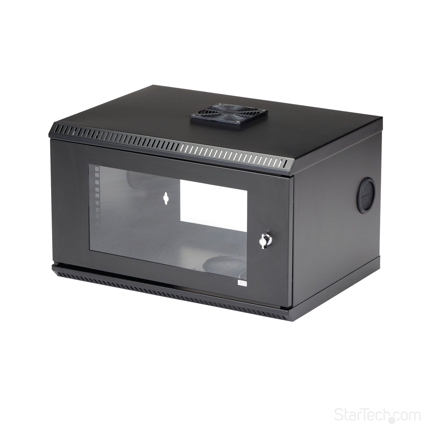 Armoire serveur murale StarTech 6U 48 cm, acier, verrouillable, noire