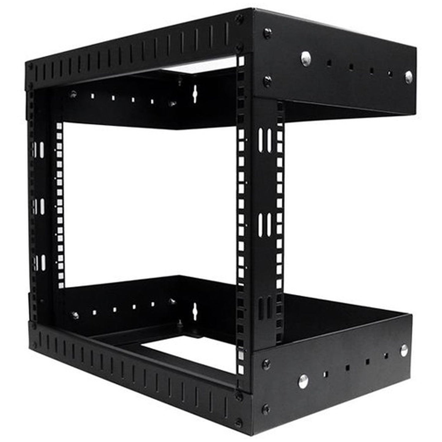 Rack réseau mural STARTECH 8U, profondeur réglable de 30 à 50 cm, acier noir