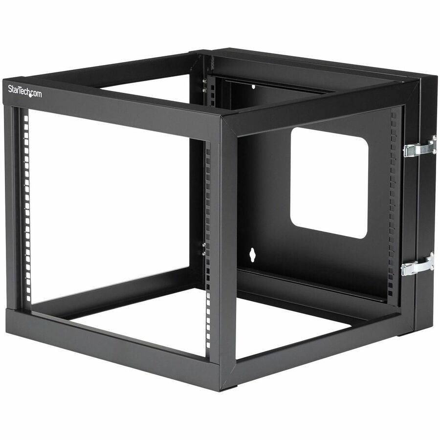 StarTech 8U Open Frame Wall Mount Server Rack, 22in Depth
