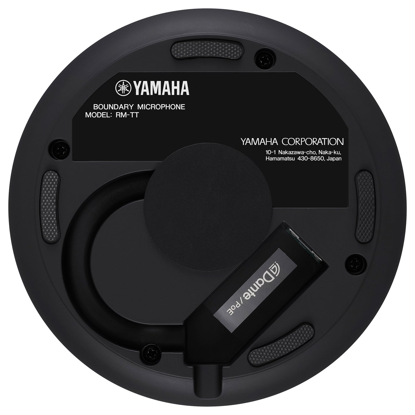 YAMAHA RM-TT-B RM Wired Tabletop Microphone - Black