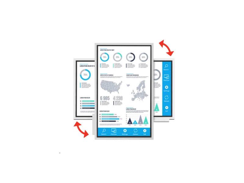 ROTATIONAL WALL MT FOR SAMSUNG FLIP WM55H/WM55R/WM65R