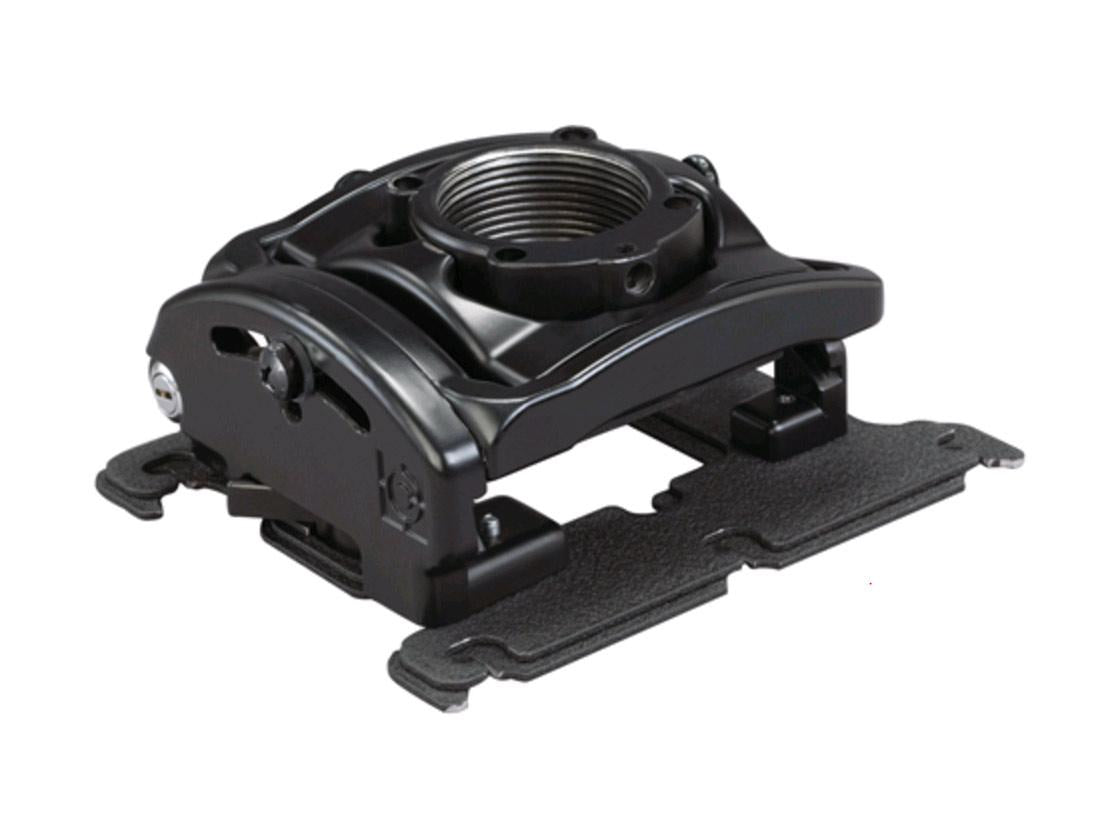 The CHIEF RPMB324 RPA Elite Custom Projector Mount with Keyed Lock (Version B) delivers secure, easy-to-install projector mounting capabilities for professional AV setups. Designed in sleek black and made in the USA, this TAA-compliant solution supports reliable installations across commercial and government environments.