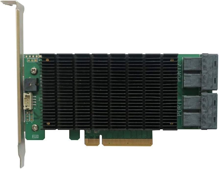HighPoint RR3720C PCIe 3.0 x8 8-Channel 12Gb/s SAS/SATA RAID Controller