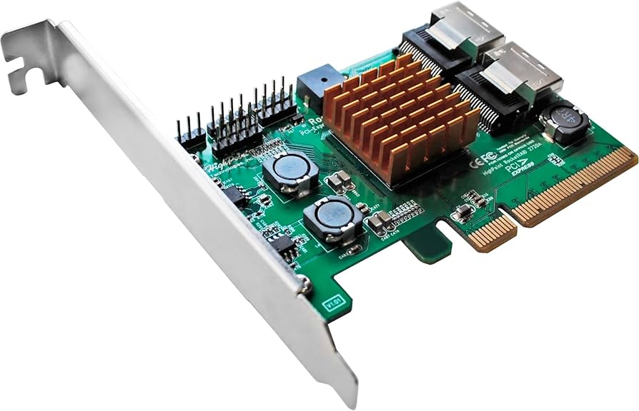 Contrôleur RAID HighPoint RR620L PCIe 2.0 x4 2 canaux SATA 6 Gbit/s