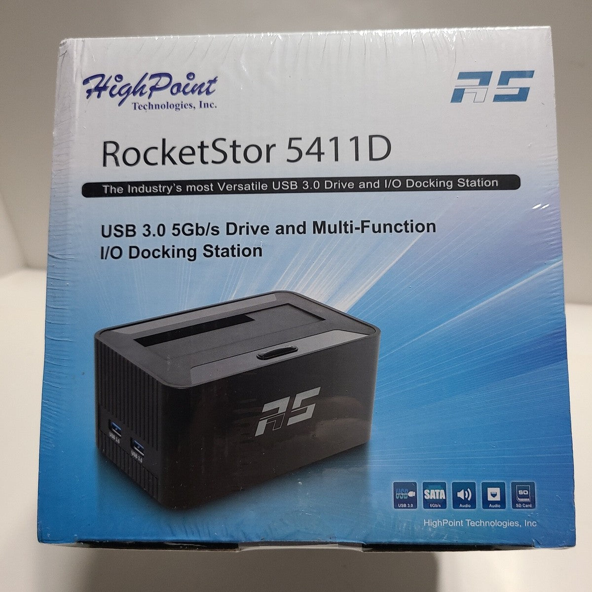 HighPoint RS5411D Single Bay USB 3.0 Drive Dock