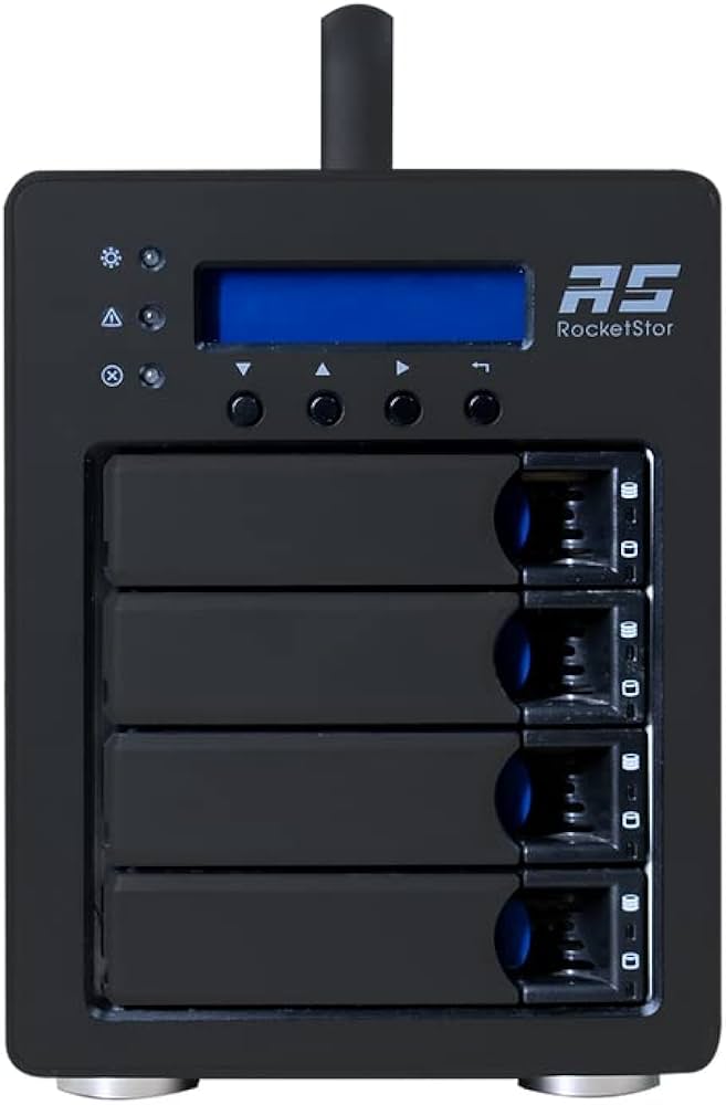 HighPoint RocketStor 6434TS 4-Bay 12G SAS/SATA RAID Enclosure