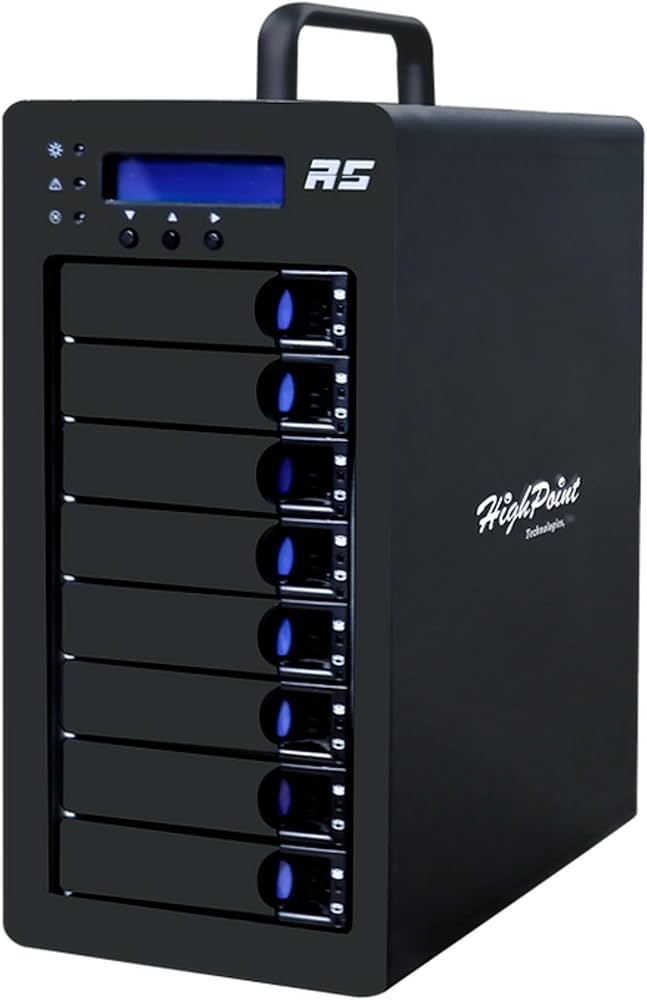 HighPoint RocketStor 6438TS 8-Bay SAS/SATA RAID Enclosure