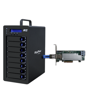 HighPoint RocketStor 6438TS 8-Bay SAS/SATA RAID Enclosure
