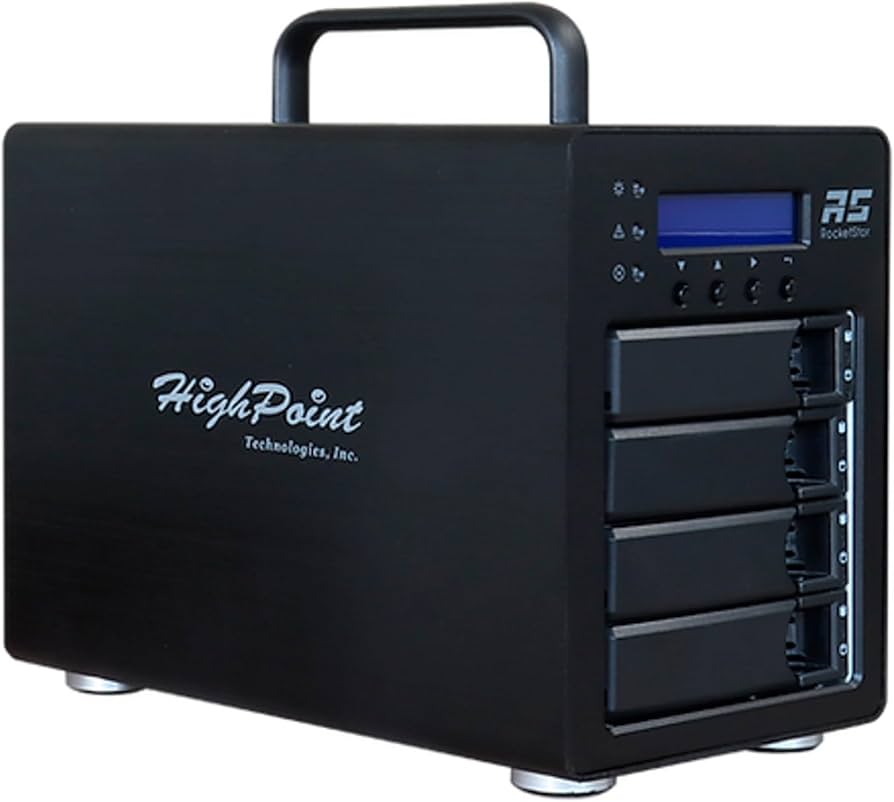 HIGHPOINT RocketStor 6614V Thunderbolt 3 RAID Storage Enclosure