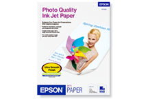 Paper - photo paper - ANSI C (432 x 559 mm) - 105 g/m2 - 100 pcs. Epson's PQ Inkjet Paper delivers high-quality photographic output tailored for larger formats. Designed to meet ANSI C specifications, this 105 gsm photo paper is compatible with select Epson Stylus Color and Pro XL inkjet printers, making it ideal for large-format printing needs in graphic design, presentations, or professional portfolios.
