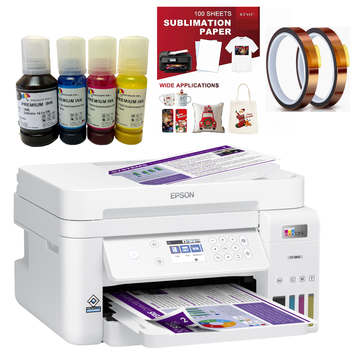 Papier photo jet d'encre EPSON PQ, ANSI C, 105 g/m², 100 feuilles