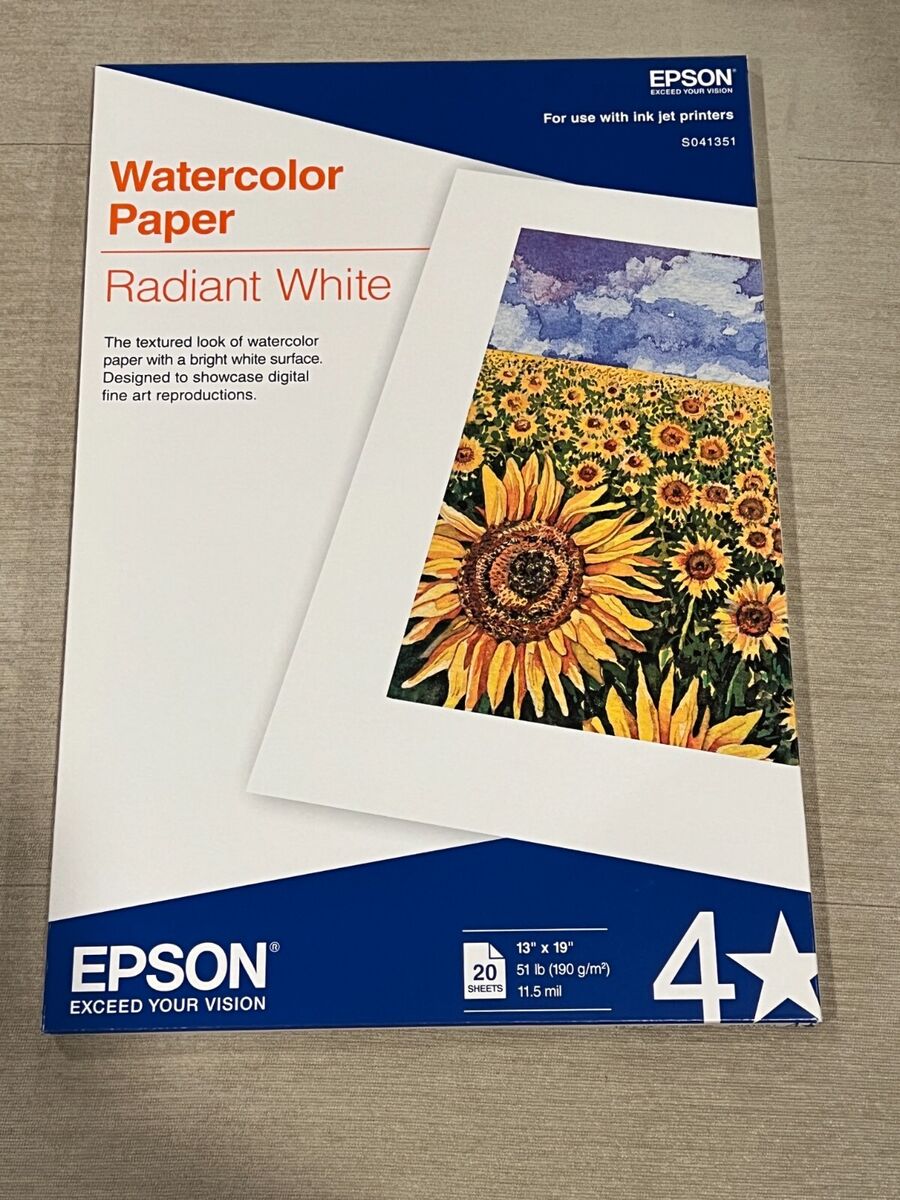 Papier photo glacé EPSON Premium Super B 13x19, 20 feuilles
