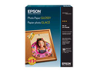 Epson's resin-coated glossy photo paper delivers high-quality, borderless 4x6 inch prints ideal for home or professional inkjet printing. Each pack contains 50 sheets designed to achieve vivid, lab-quality photo output. Compatible with inkjet printer technology and manufactured in Japan, this TAA-compliant paper ensures consistent performance and print clarity.