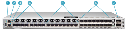 Commutateur SAN Fibre Channel HPE SN4700B 64G 16 ports