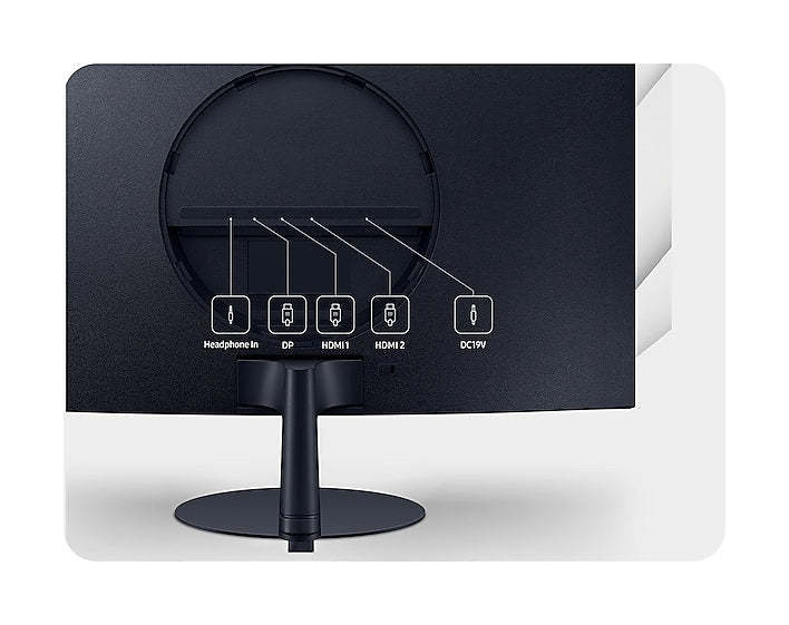 Moniteur incurvé Samsung S27C394EAN 27 pouces FHD, 75 Hz, dalle VA, HDMI/DP