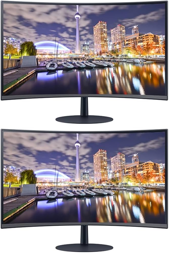 Moniteur incurvé Samsung S27C394EAN 27 pouces FHD, 75 Hz, dalle VA, HDMI/DP