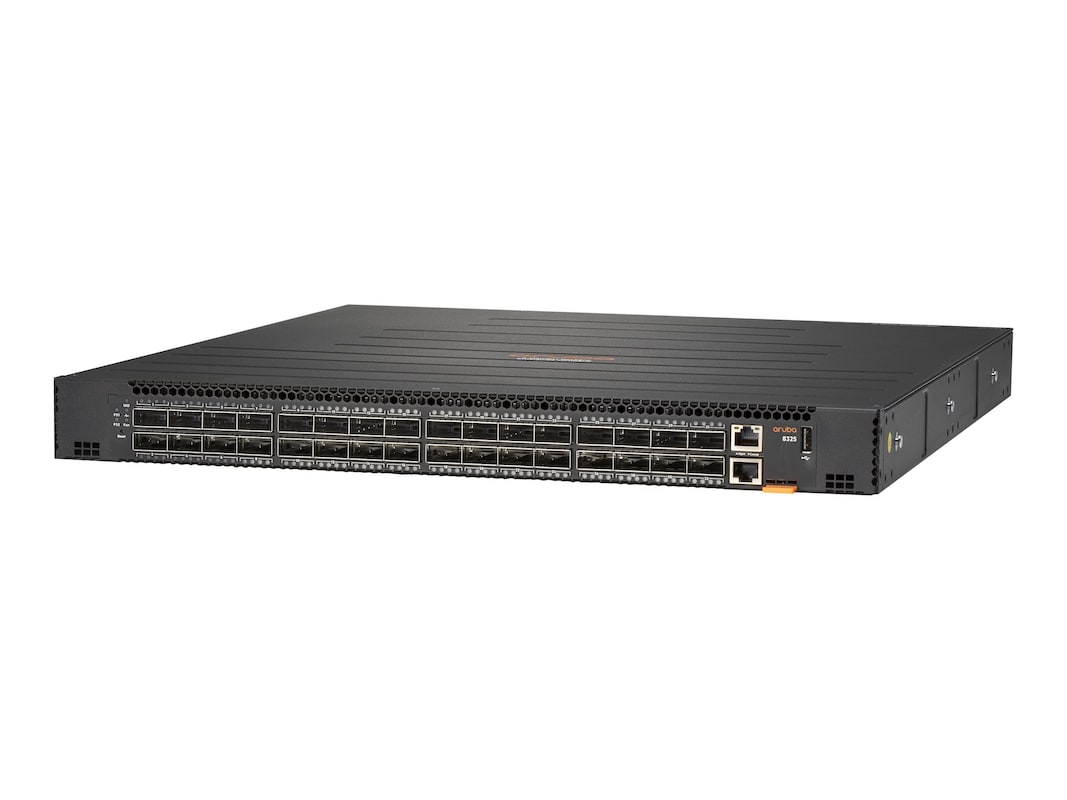 HPE Aruba 8325P-32C 100GbE Switch, 1U, 32GB RAM, Dual AC PSU
