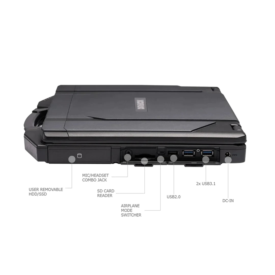 Durabook S14I Rugged Laptop, i7-1165G7, 16GB RAM, 256GB SSD, Touchscreen