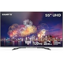 Écran plat 4K VA GIGABYTE S55U-SA 54,6 pouces, 120 Hz, HDR, HDMI 2.1