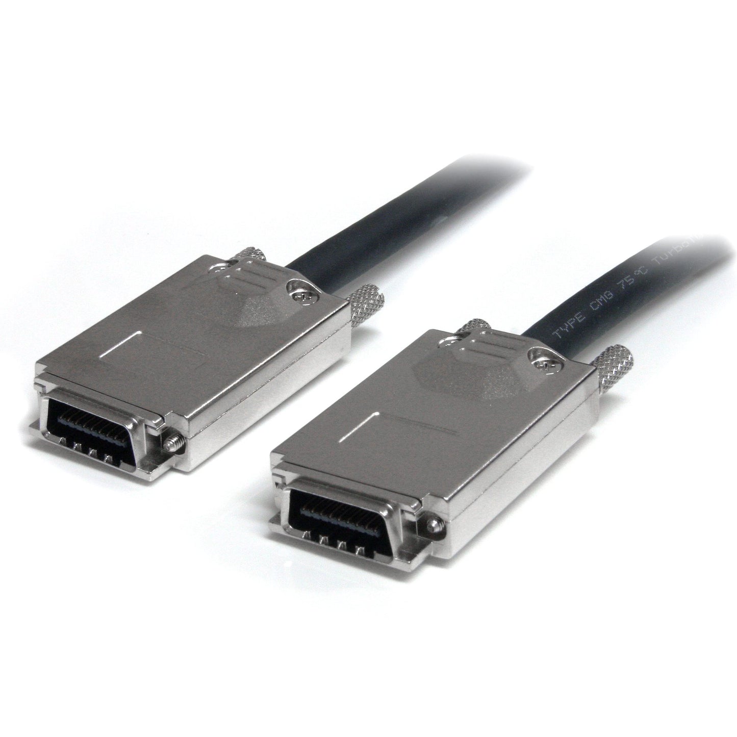 StarTech 2m Infiniband External SAS Cable SFF-8470 to SFF-8470