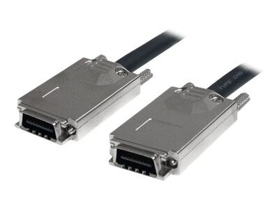 StarTech 2m Infiniband External SAS Cable SFF-8470 to SFF-8470