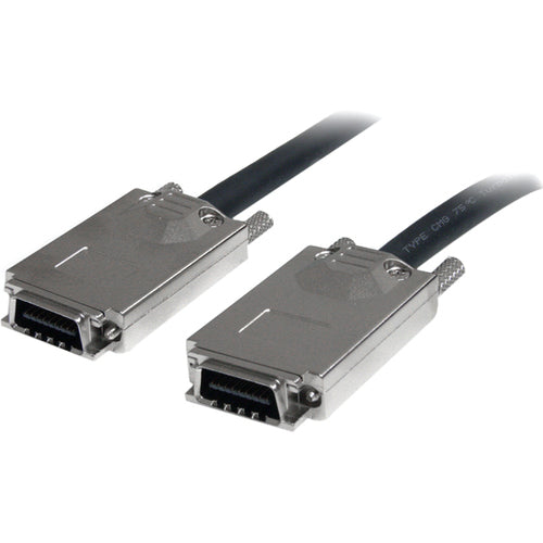 StarTech 2m Infiniband External SAS Cable SFF-8470 to SFF-8470