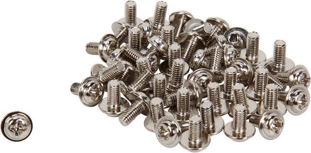 STARTECH M3 x 1/4in Computer Screws – 50 Pack