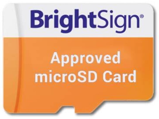 BRIGHTSIGN 32GB Class 10 MicroSD Memory Card SDHC-32C10-1(M)