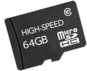BRIGHTSIGN 64GB Class 10 MicroSD Memory Card SDHC-64C10-1(M)