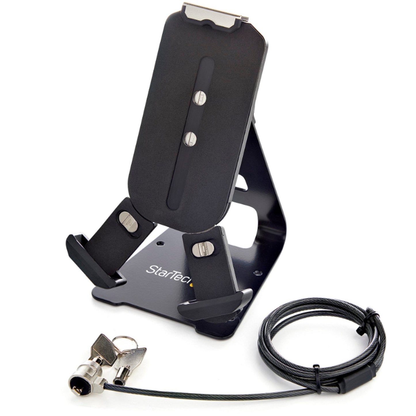 STARTECH Secure Tablet Stand/Mount for 7.9–13 in Devices, Black