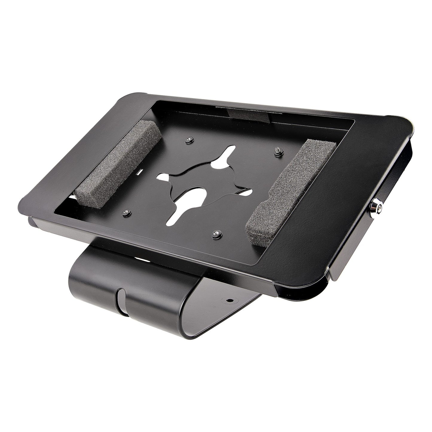 STARTECH Secure Tablet Stand for 10.5in Tablets, Steel, Black
