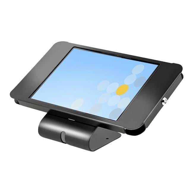 STARTECH Secure Tablet Stand for 10.5in Tablets, Steel, Black