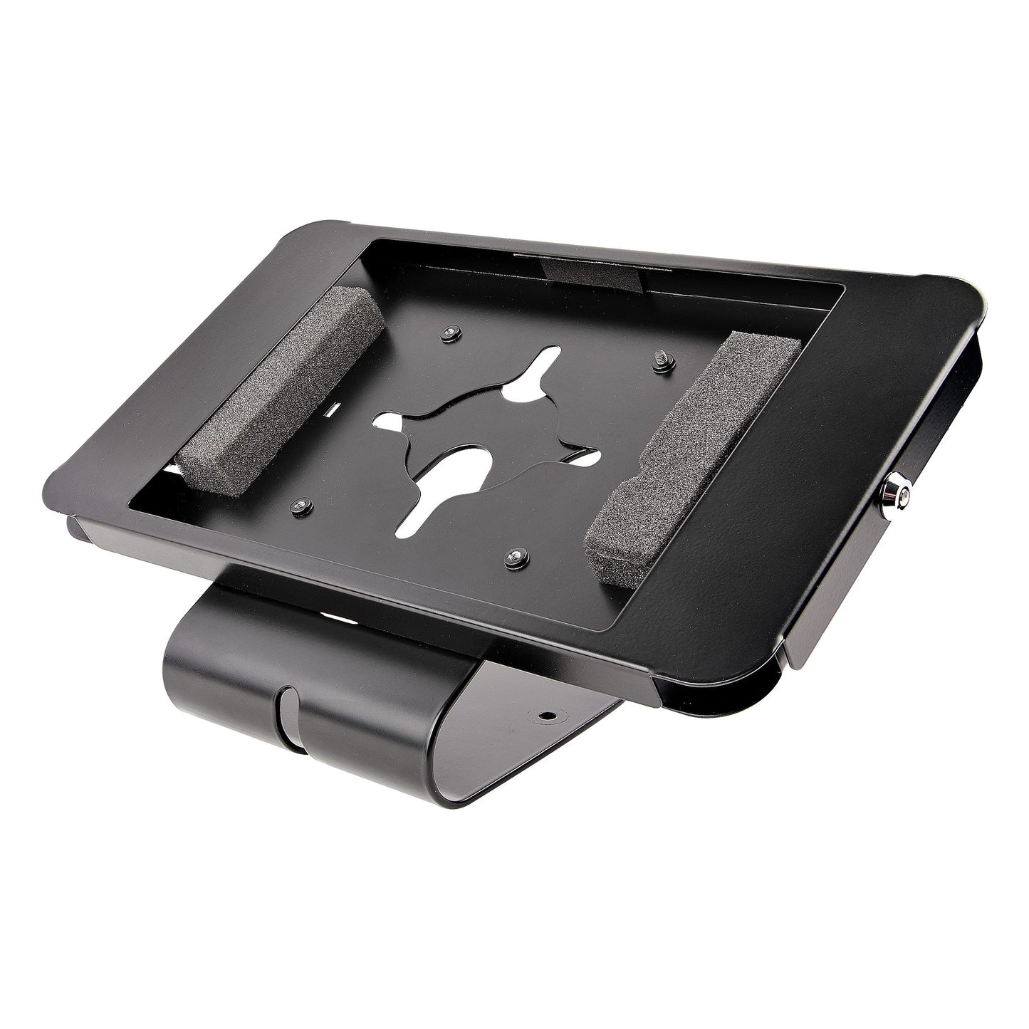 STARTECH Secure Tablet Stand for 10.5in Tablets, Steel, Black