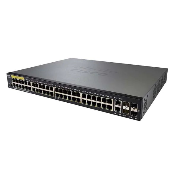 Cisco SF350-48MP 48-Port 10/100 PoE Managed Switch (Remanufactured)