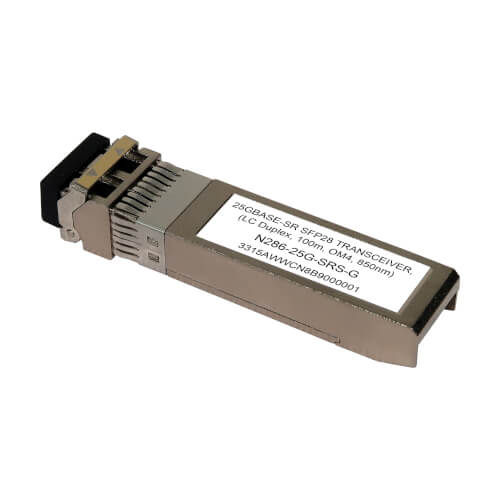 Cisco 25GBASE-SR SFP28 Transceiver Module, 25GbE, Plug-In, LC MMF