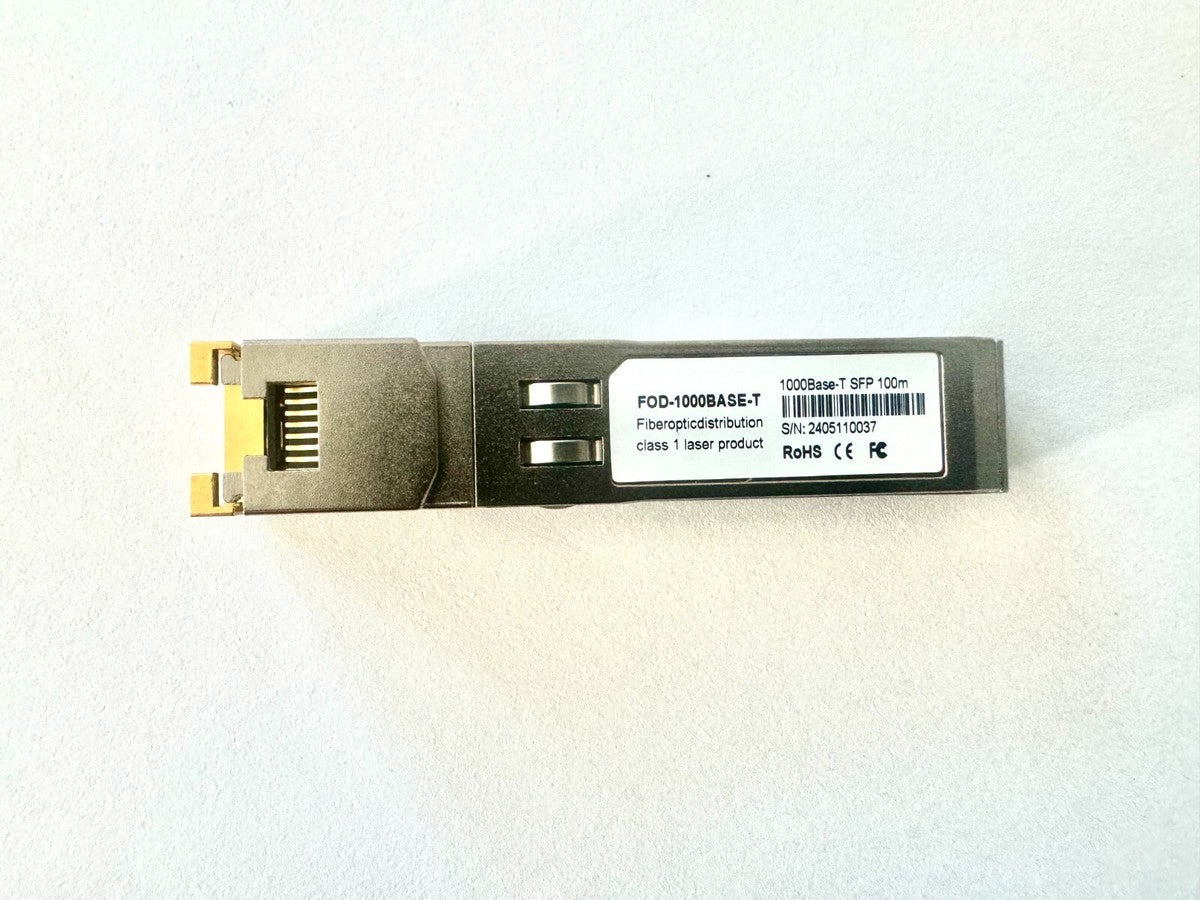 ZYXEL SFP-1000T Gigabit RJ-45 Copper SFP Transceiver Module