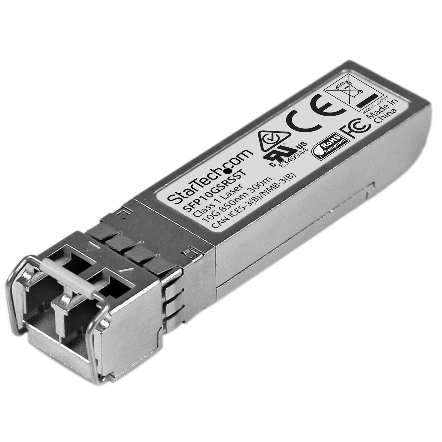 StarTech Cisco SFP-10G-SR-S Compatible SFP+ 10GbE Transceiver, 850nm MMF, 300m