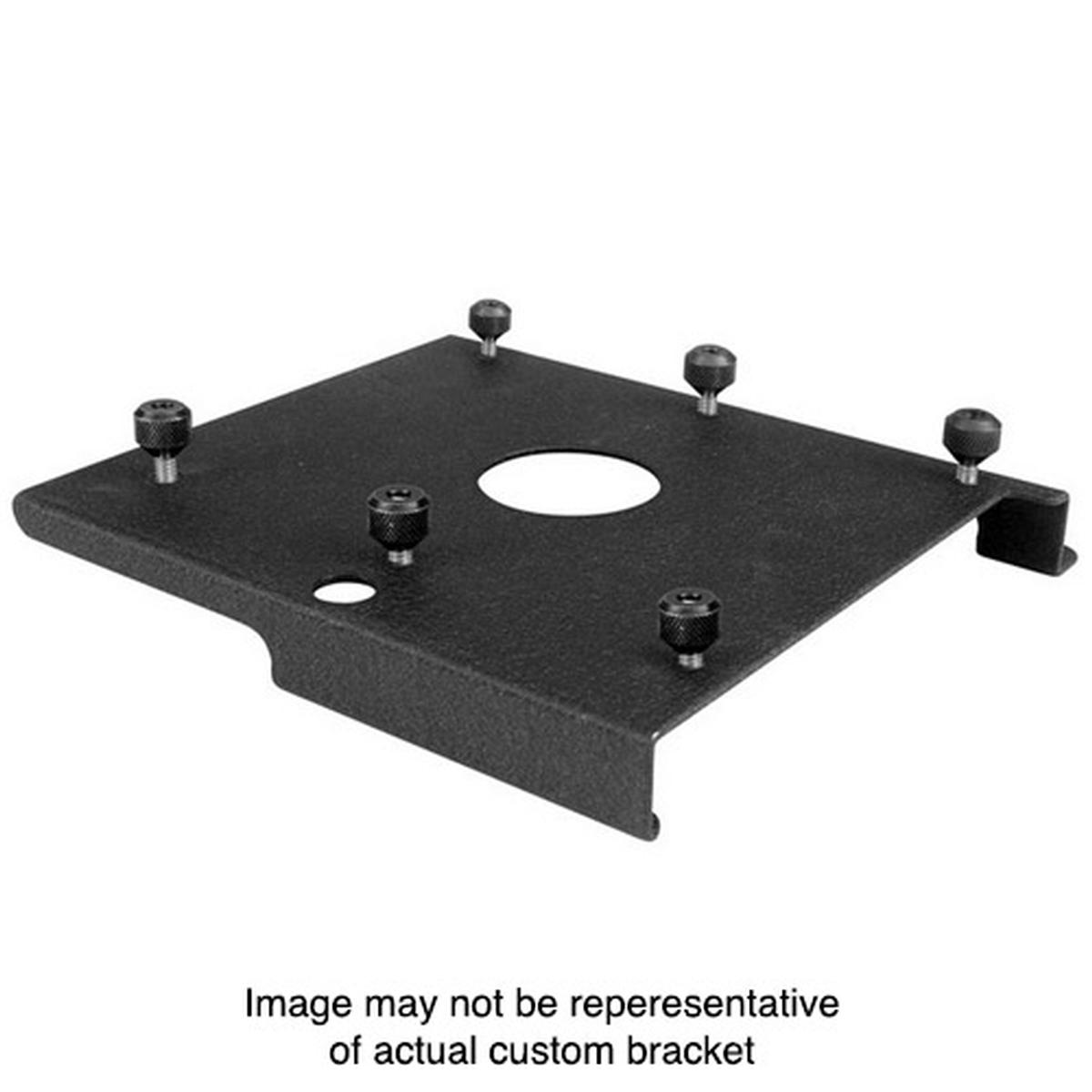 Support d'interface RPA personnalisé CHIEF MANUFACTURING SLB324, noir