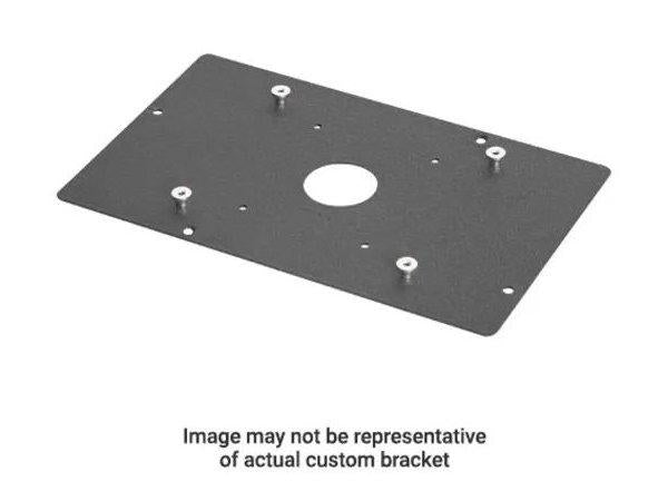 The CHIEF SLM366 is a custom black projector accessory mount tailored for secure and streamlined installations. Manufactured in the United States and TAA compliant, it delivers reliable performance for professional AV setups. Designed for optimal projector alignment and compatibility, it enhances installation efficiency in commercial environments.