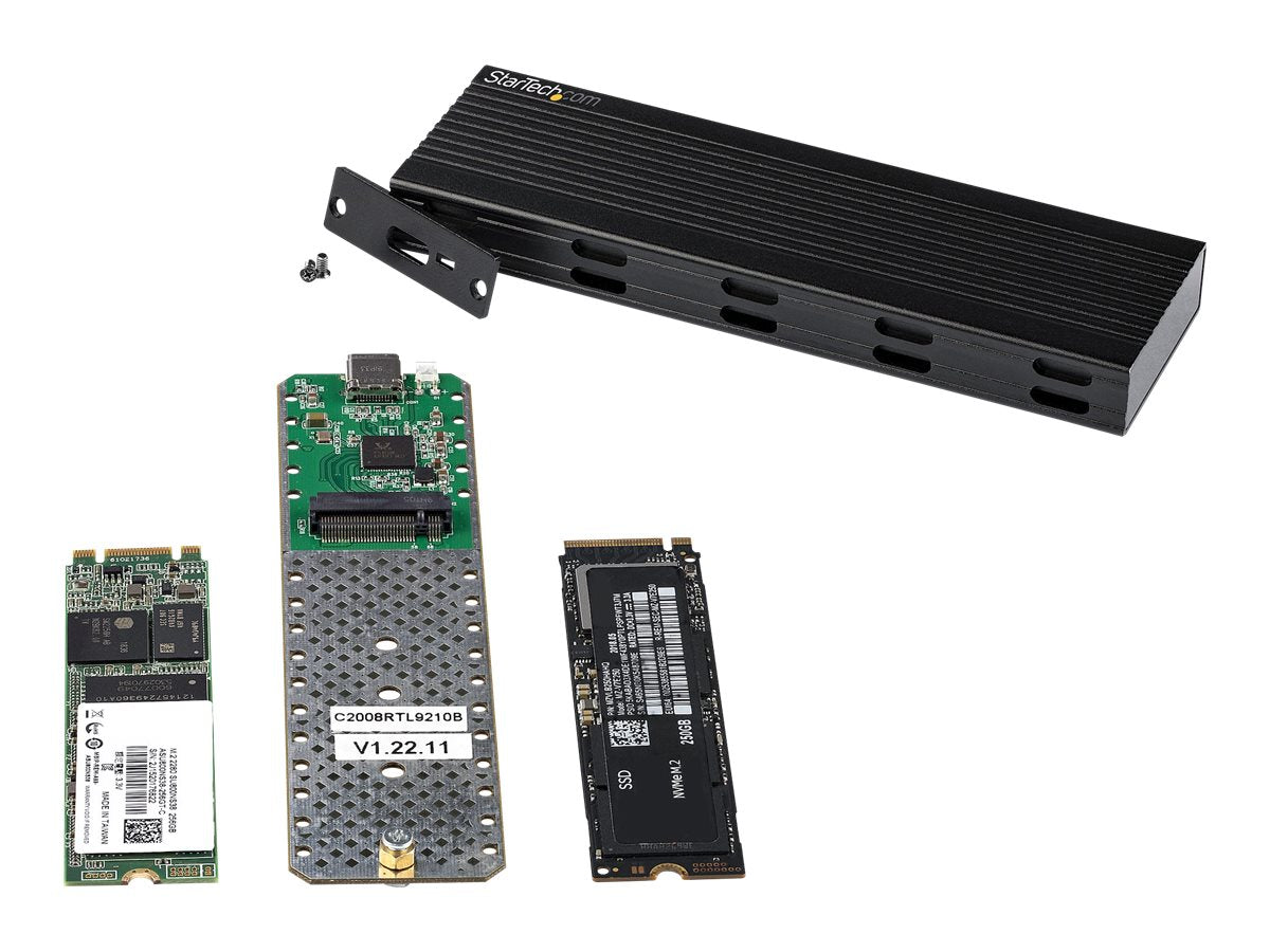 StarTech M.2 PCIe NVMe & SATA SSD USB 3.1 Gen 2 Enclosure