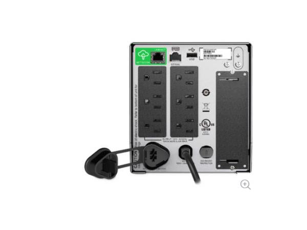 APC Smart-UPS 750VA LCD 120V with SmartConnect delivers reliable backup power, ideal for servers, routers, and networking equipment. Designed with line-interactive technology, it supports critical electronics with energy efficiency, enhanced monitoring, and compliance with TAA and Energy Star standards.