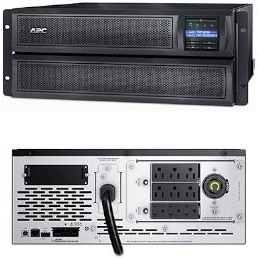 Onduleur APC SMART-UPS X 3 000 VA, rack/tour, écran LCD, 120 V, conforme TAA